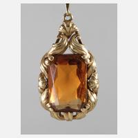 Anhänger mit Citrin111