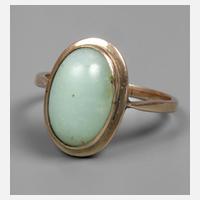 Damenring mit Jade111