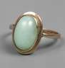 Damenring mit Jade
