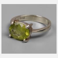 Damenring mit Peridot111