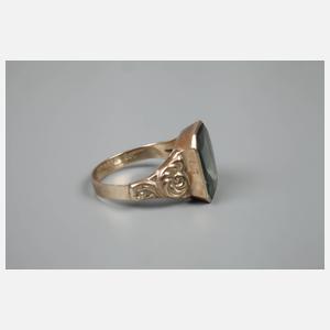 Herrenring mit Steinbesatz