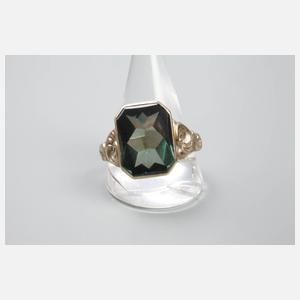 Herrenring mit Steinbesatz