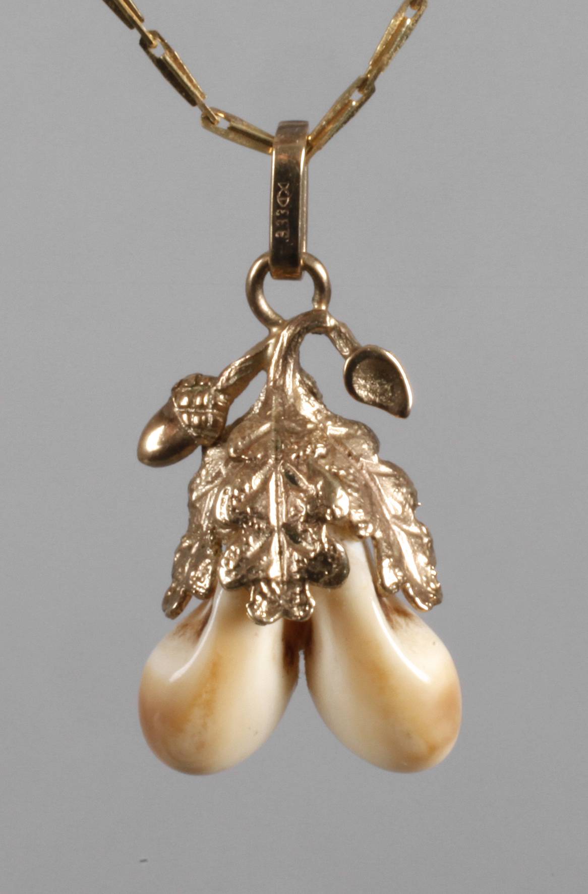 Grandelanhänger an Kette