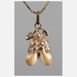 Grandelanhänger an Kette