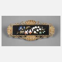 Brosche mit Pietra Dura111