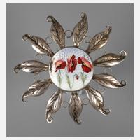 Silberapplikation Emailmalerei111