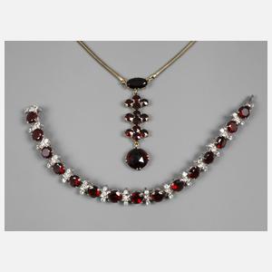 Konvolut Granatschmuck