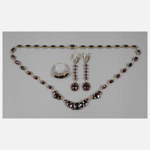 Konvolut Granatschmuck