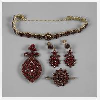 Schmuckset mit Granaten111