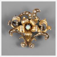 Feine Blütenbrosche111