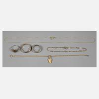 Konvolut Goldschmuck111
