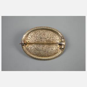 Ungewöhnliche Vogelbrosche