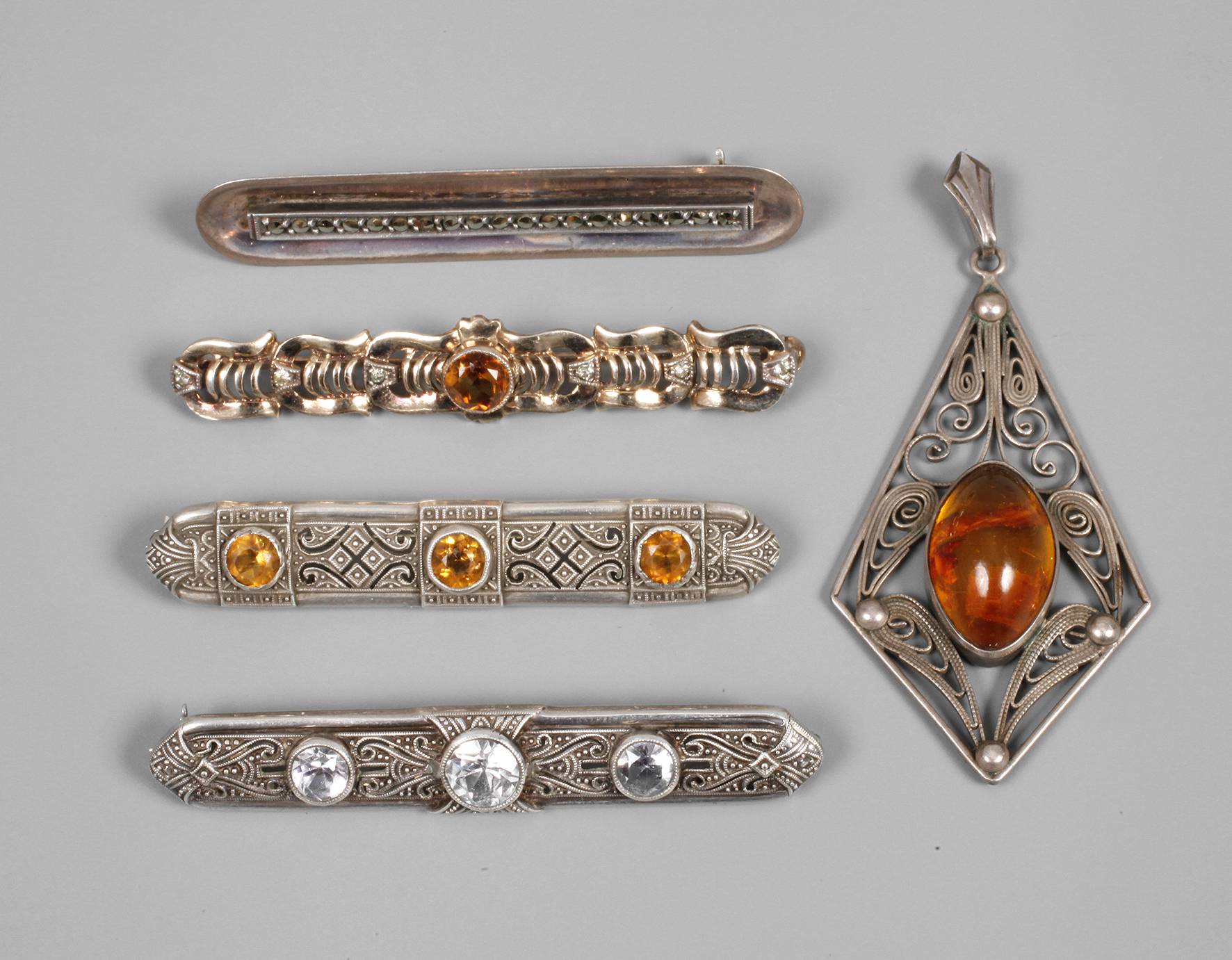 Konvolut Art déco Schmuck