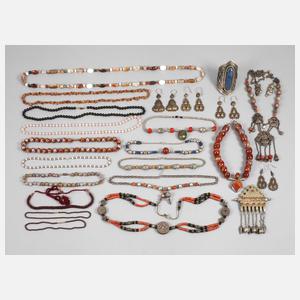 Umfangreiches Konvolut Ethnoschmuck
