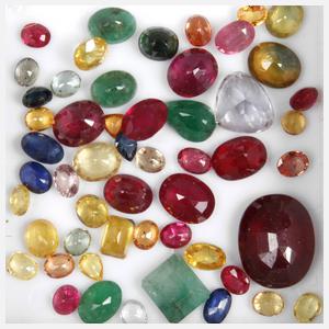 Konvolut Schmucksteine