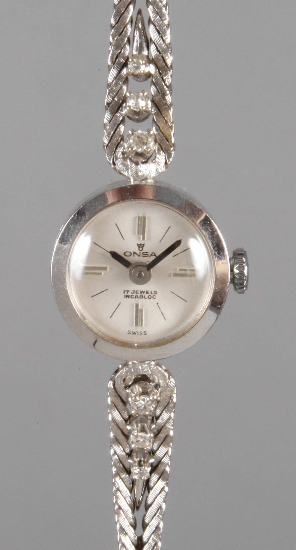 Onsa Damenarmbanduhr mit Diamanten