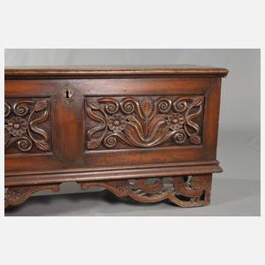 Flachdeckeltruhe Barock