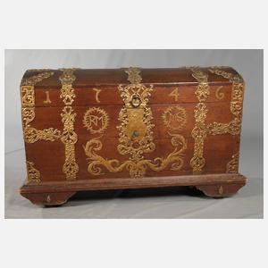 Runddeckeltruhe Barock