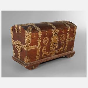 Runddeckeltruhe Barock