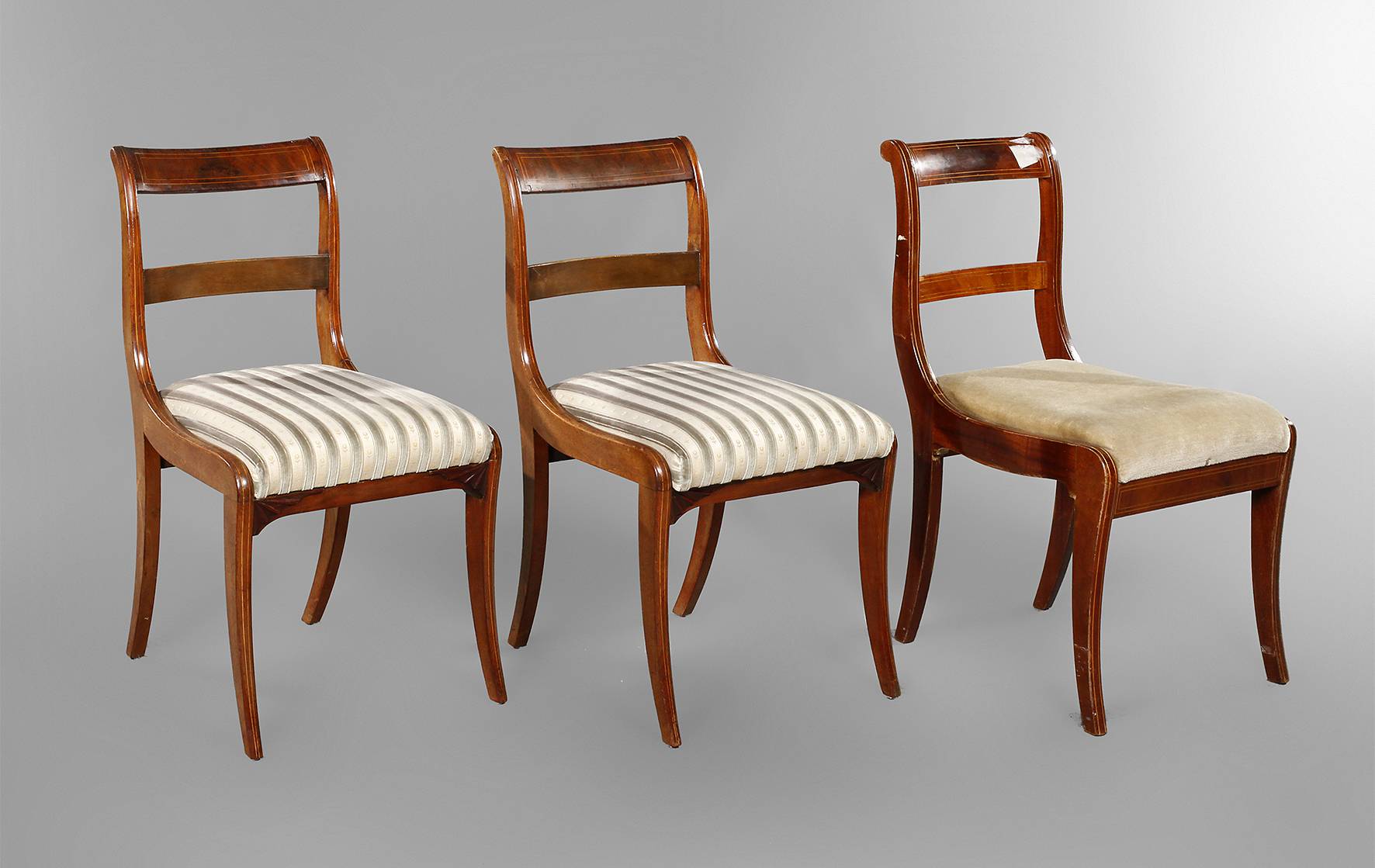Drei Biedermeierstühle