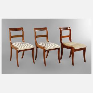 Drei Biedermeierstühle