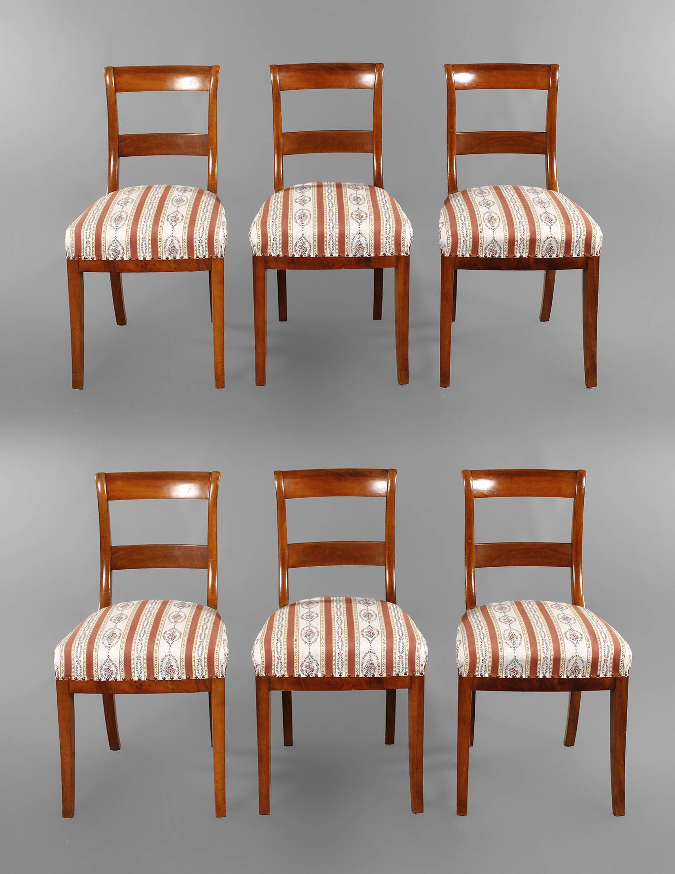 Sechs Stühle Spätbiedermeier
