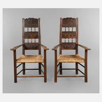 Paar Armlehnstühle111