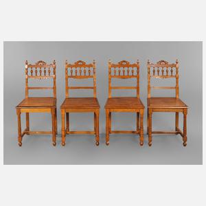 Vier Stühle Gründerzeit