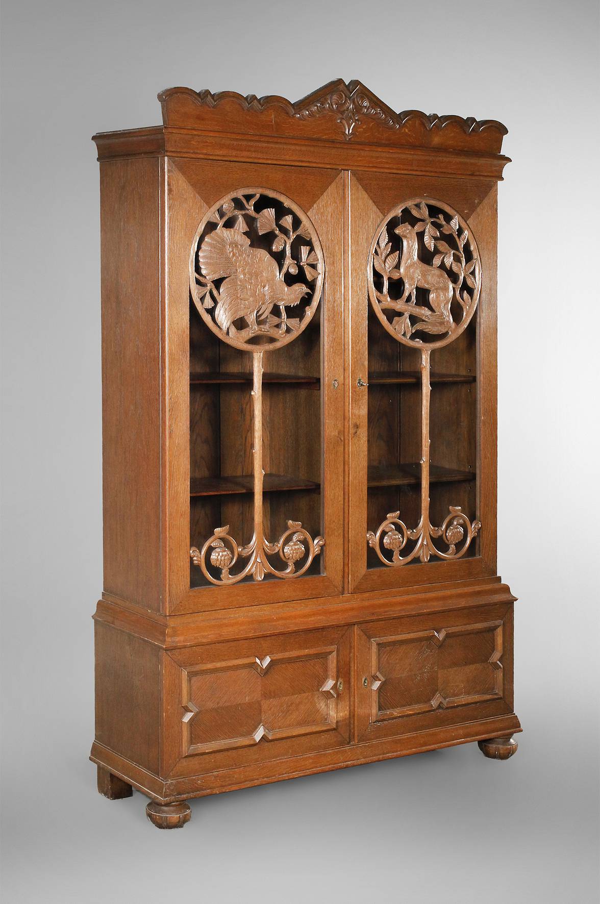 Büchervitrine Art déco