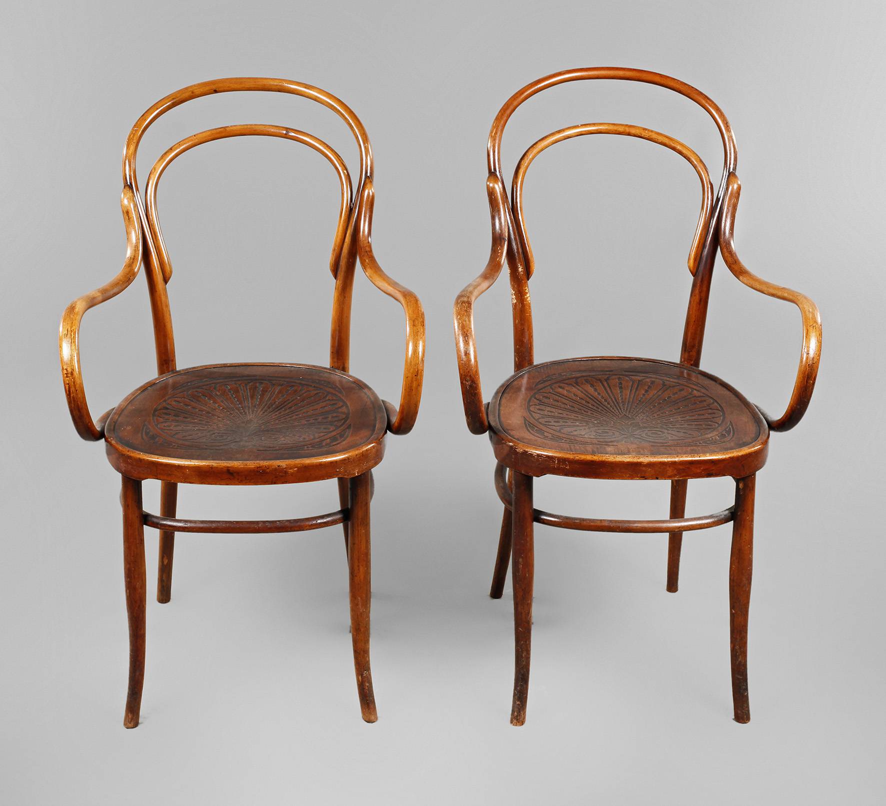 Paar Armlehnstühle Kohn