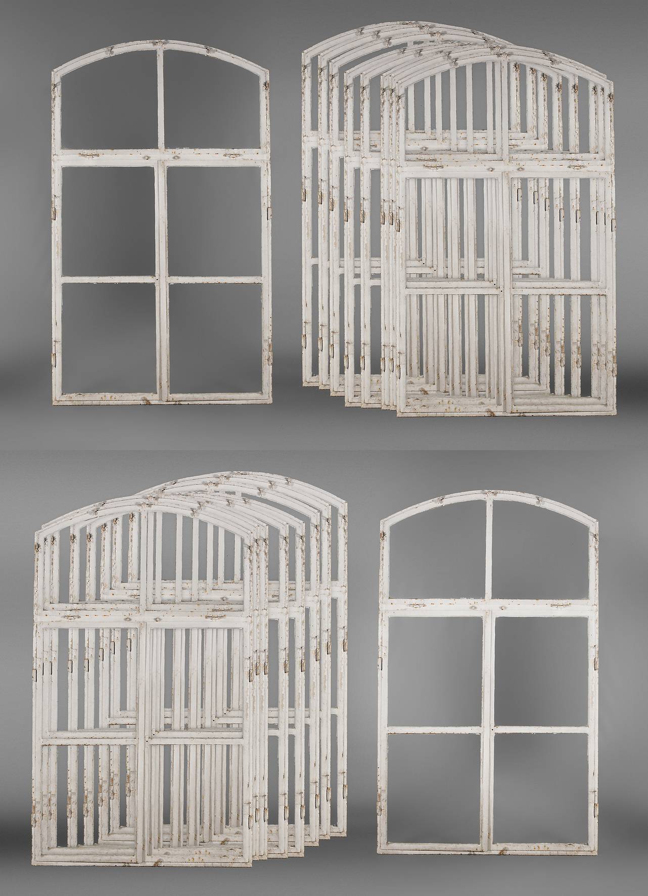 Achtzehn Industriefenster