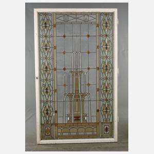 Großes Bleiglasfenster