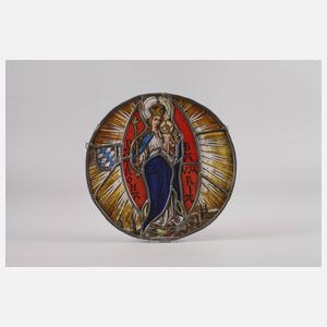 Konvolut Bleiglasscheiben