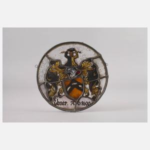 Konvolut Bleiglasscheiben