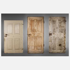Drei Türblätter Biedermeier