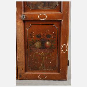 Paar bemalte Türblätter