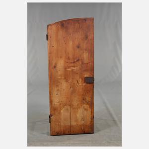 Paar bemalte Türblätter