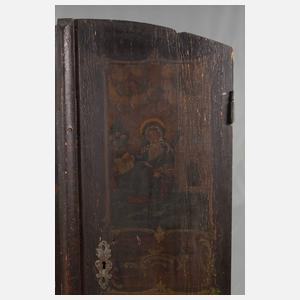 Paar bemalte Türblätter Barock