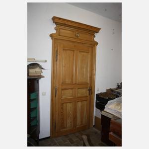 Prächtige Zimmertür um 1886