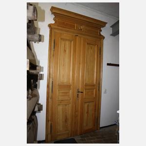 Prächtige Salontür