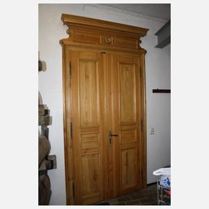 Prächtige Salontür