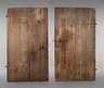 Zwei Türblätter