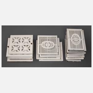 16 Heizungsverkleidungen