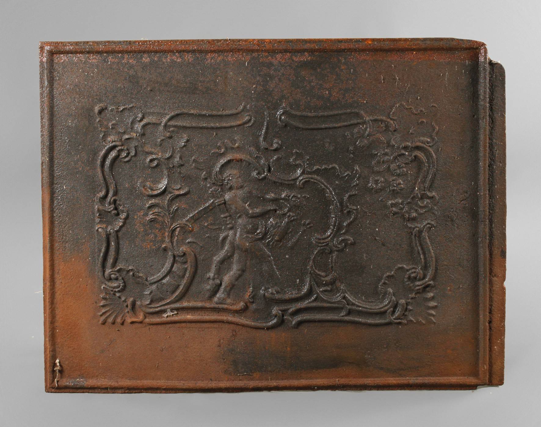 Kamin-/Takenplatte Rokoko