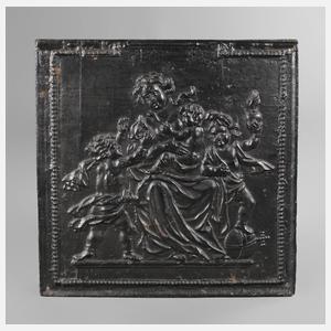 Barocke Kaminplatte/Takenplatte