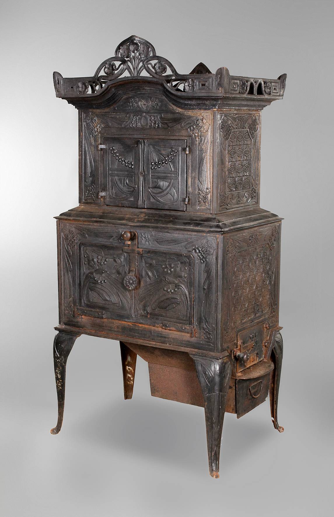 Etagenofen Gusseisen