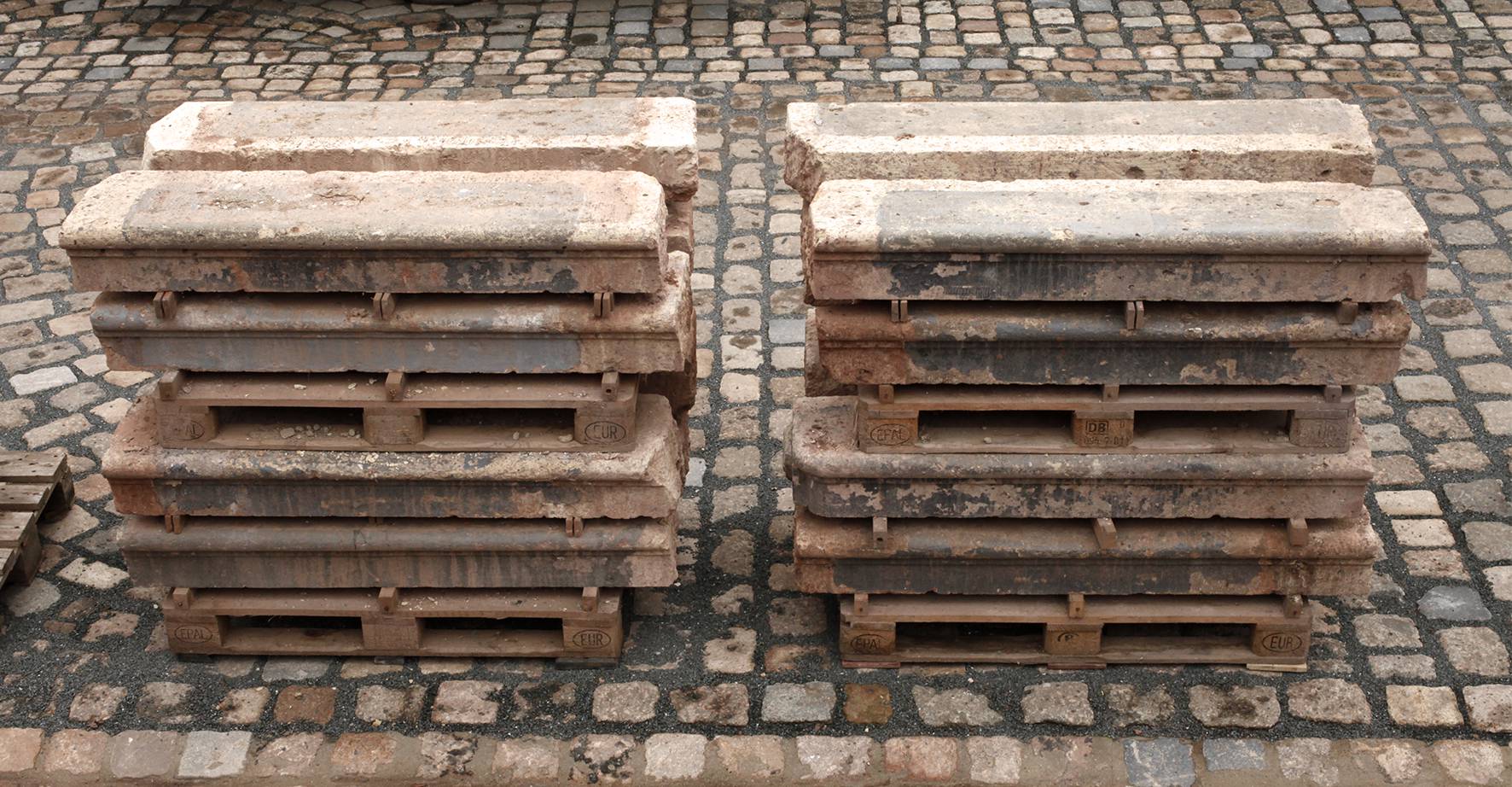 Konvolut Treppenstufen