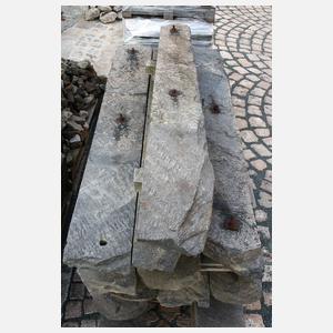 Konvolut Zaunpfeiler