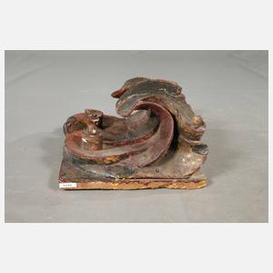 Paar spätgotische Kapitelle