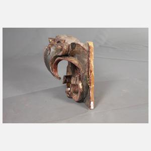 Paar spätgotische Kapitelle